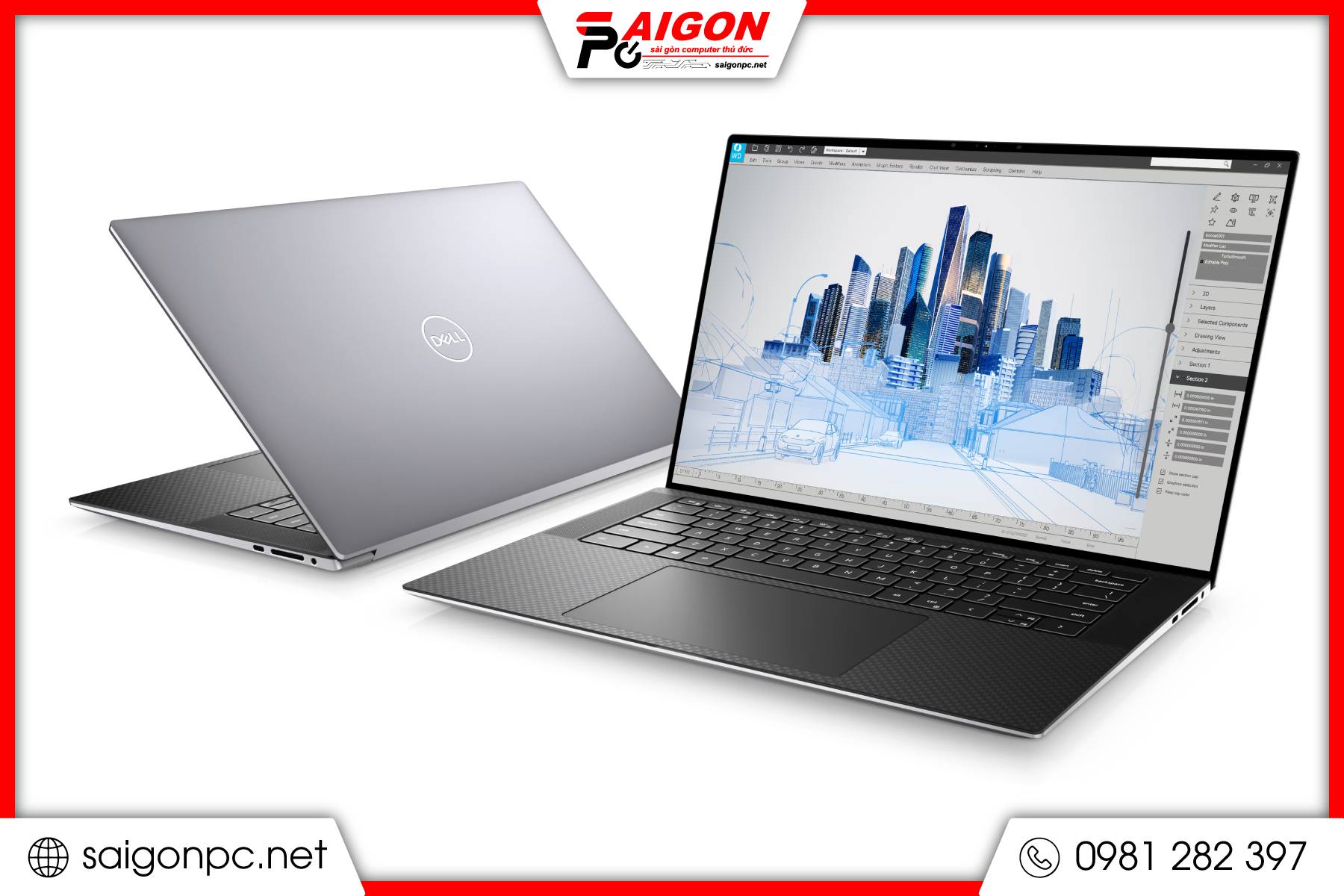 Laptop Dell Precision 5560 - 15.6" FHD+ / i7-11850H / RTX A2000 / 16GB / 512GB